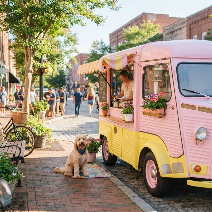 A food truck built entirely around your dog's bowl